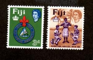 Fiji # 206-207 Mint Scout Jubilee!