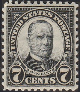 # 639 MINT NEVER HINGED ( MNH ) Black Mckinley