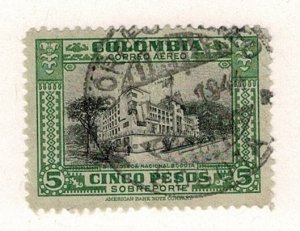 Colombia #C133 used 5-peso