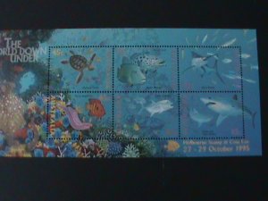 ​AUSTRALIA-1995-SC#1465J MELBOURNE '95 INTL.STAMP & COINS SHOW MNH -S/S VF