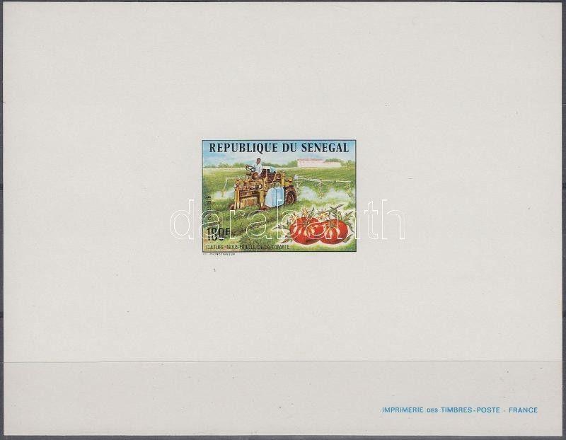 Senegal stamp Tomato Industry de Luxe block MNH 1976 Mi 619 WS130294