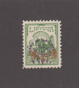 Lithuania Scott #B27 MH