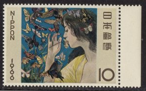 Thematic stamps JAPAN 1966 PHILATELIC WEEK 1040 mint