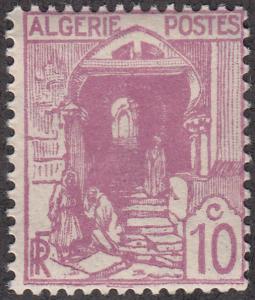 Algeria #37 Street in Kasbah, Algiers MNH