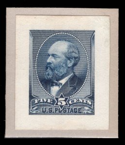 MOMEN: US STAMPS # 216P2 SMALL DIE PROOF ON WOVE $200 LOT #16388-33