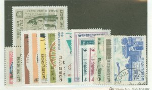 Korea #378/C37  Single (Complete Set)