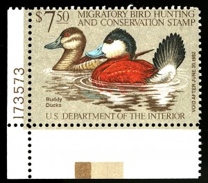 U.S. #RW48 MINT PL# SINGLE OG NH