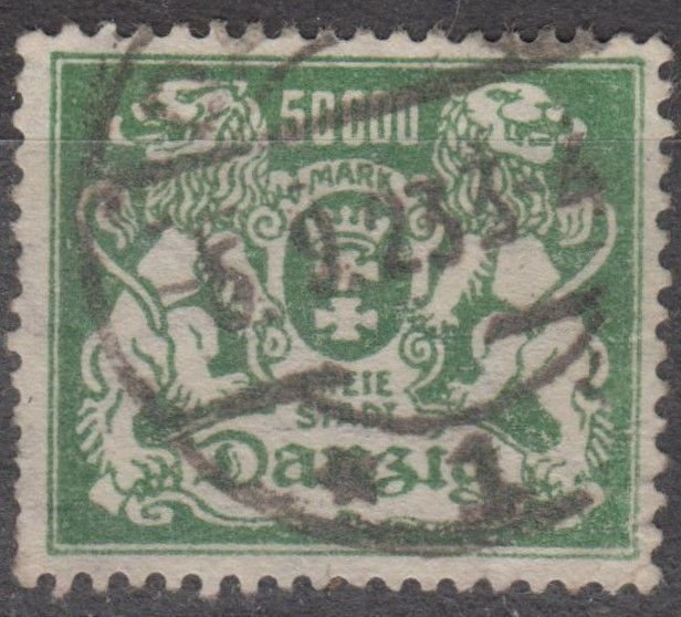 Danzig Scott #132 1923 Used