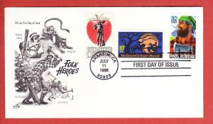 #3083 Paul Bunyan Folk Heroes COMBO - Artcraft Cachet