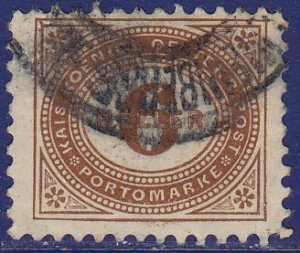 Austria - 1900 - Scott #J26 - used - Numeral - Perf 10 1/2