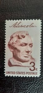 US Scott # 1114; 3c A. Lincoln; MNH, og, from 1959; F/VF centering