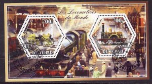 Chad- 2id7-used sheet-Trains-Locomotives-2014-