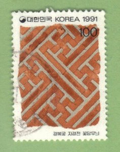 SOUTH KOREA SCOTT #1658 USED 100w  1991