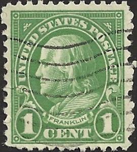 # 632 USED GREEN BEN FRANKLIN