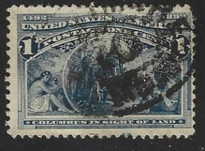 US Cat # 230, Columbian Exposition, Used*-