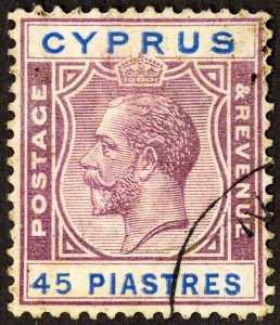 Cyprus Stamps # 107 Used VF Scott Value $45.00