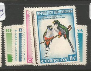 Dominican Republic SC 598-604 MNH (8ctx) 