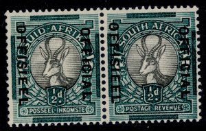 SOUTH AFRICA GVI SG O31, ½d grey & green, M MINT. Cat £10.