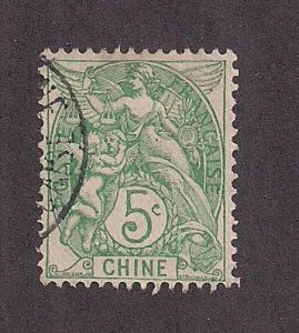 FRANCE -OFF. IN  CHINA SC# 34  FVF/U  1902