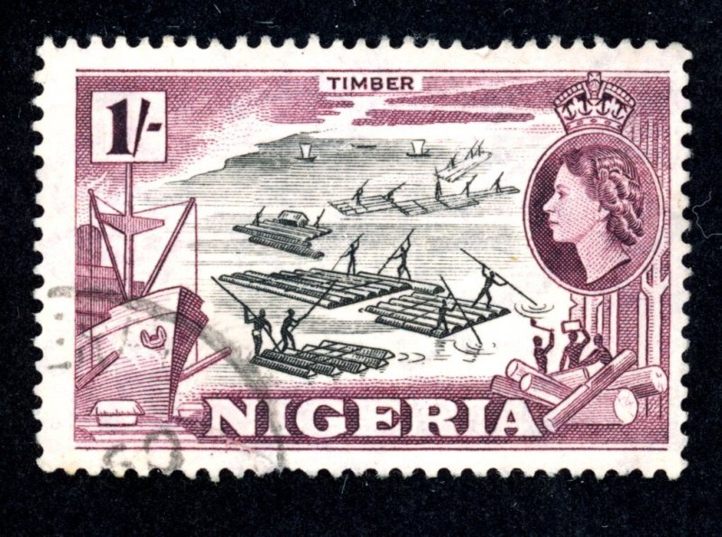 Nigeria 87 U 1953 1sh
