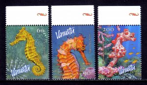 Vanuatu - Scott #838-840 - MNH - Gum bump #840 - SCV $6.00