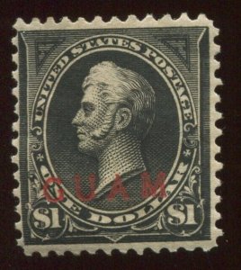 Guam Scott 12 Overprint Mint Stamp (BX 4421)