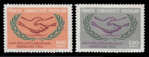 Turkey 1646 - 1647 MNH