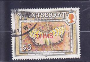 Montserrat  Scott#  O122  Used