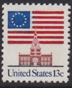 1622C Flag Over Independence Hall MNH