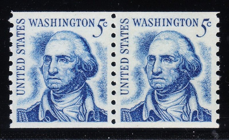 MOstamps - US #1304 Mint OG NH Coil Pair Grade 90 with PSE Cert - Lot # MO-5271