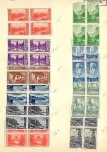 756-765 Mint,NGAI,HR... Full set of Blocks of 4... SCV $68.80