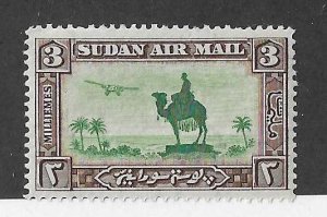 Sudan Sc #C4 3p airmail NH VF