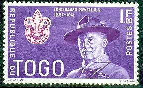 Togo 402 MLH Lord Baden Powell (GI0125)