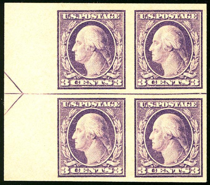 MALACK 483 VF/XF OG NH, Left Arrow Block, these are ..MORE.. w9171