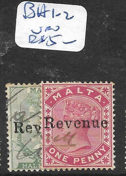 MALTA (P0906B) QV 1/2D, 1D   OVPT REVENUE  BH1-2   VFU