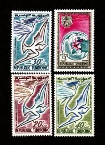 Tunisia # 388-391 Mint!