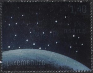 Luxembourg 1529 (mnh) €1.40 space resources (2019)