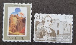 *FREE SHIP Ireland St Francis Assisi Francis Makemie 1982 Painting (stamp) MNH