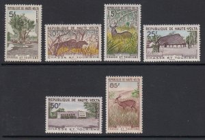 Upper Volta 97-102 Animals mint