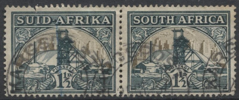 STAMP STATION PERTH South Africa 51 Gold Mine FU Pair 1933-54