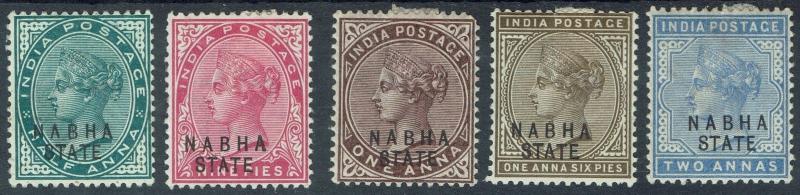 NABHA 1885 QV RANGE TO 2A 