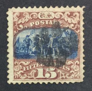 US #119 USED $250 LOT #5316