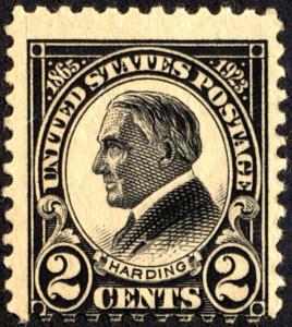 SC#610 2¢ Harding Single (1923) MNH