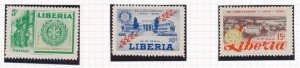 Liberia Scott 354, C97-C98 Mint Not Hinged Air Mail
