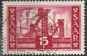 Saar 242 (used) 15fr industry, dp car (1955)