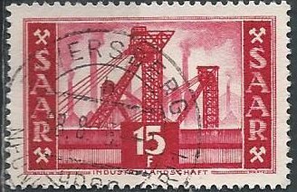 Saar 242 (used) 15fr industry, dp car (1955)