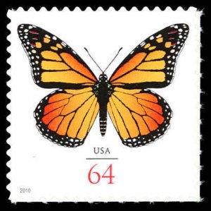 US Sc 4462 VF/MNH - 2010 64¢ - Monarch Butterfly - P.O. Fresh