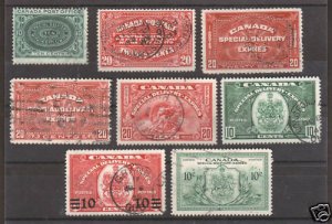 Canada Sc E1/11 used 1898-1946 Special Delivery F-VF