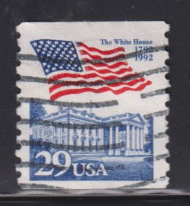 United States 2609 The White House Coil 1992