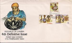 Zambia 4th Definitive Issue FDC